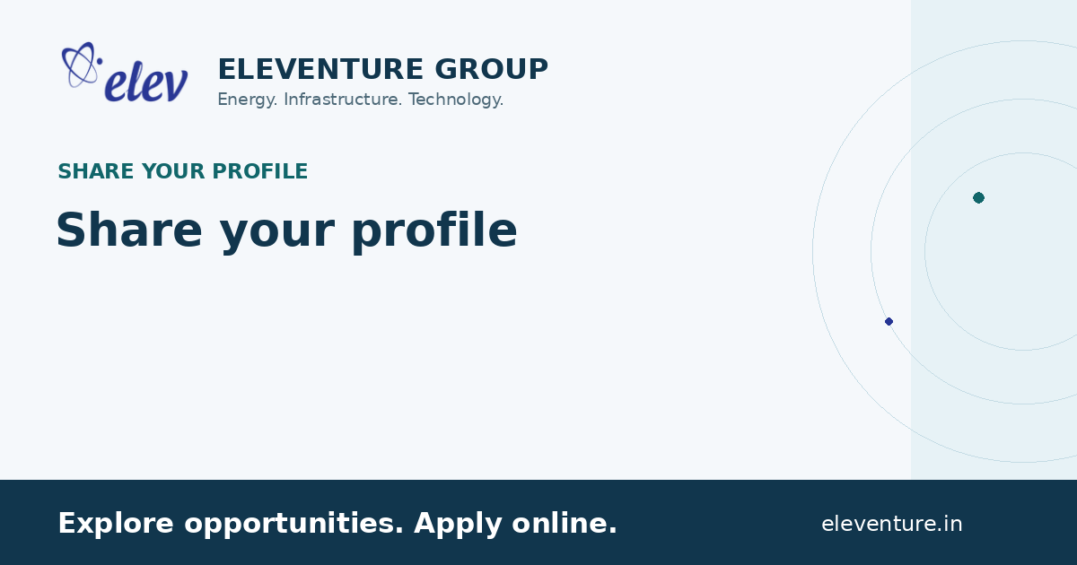 Share your profile — Eleventure recruitment preview